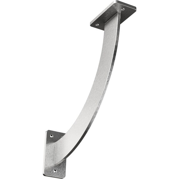 Ekena Millwork Bradford Steel Bracket, Stainless Steel 2"W x 11"D x 11"H BKTM02X11X11BRSS - main